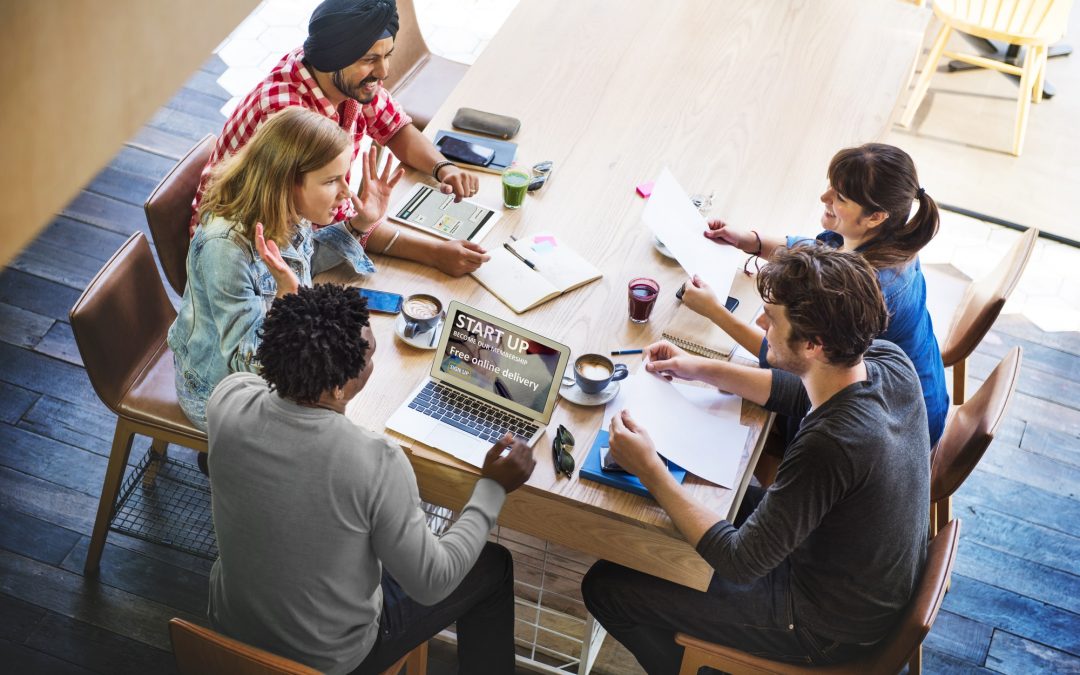 Startup New Business Launch Growth Success Concept